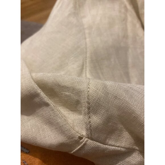 Liz Claiborne lizspirt 100% Irish linen women's sz S Office lightweight casual - Picture 11 of 11